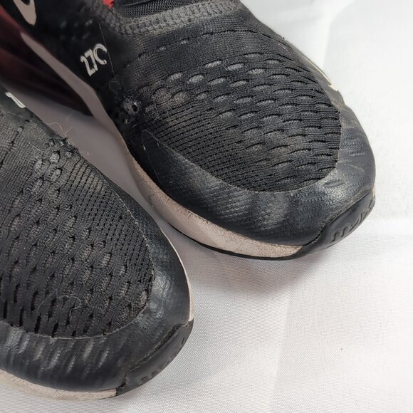 Nike Air Max 270 AH8050-022 Black Red Men's 8 Women's 10 Shoes Sneakers - Picture 10 of 16